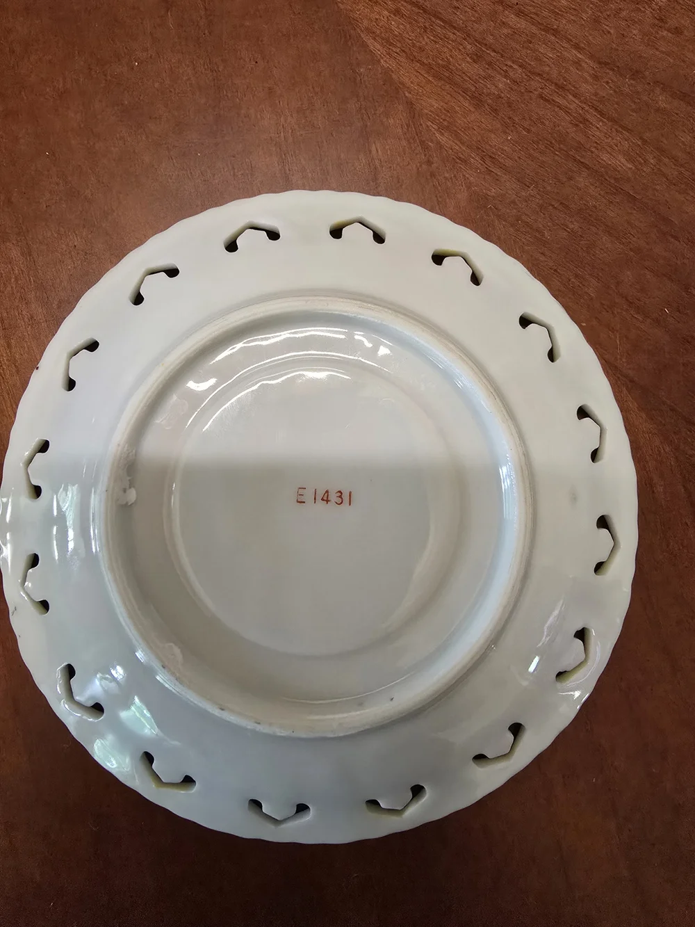 Vintage Enesco E1431 Hand-painted Teacup and Saucer